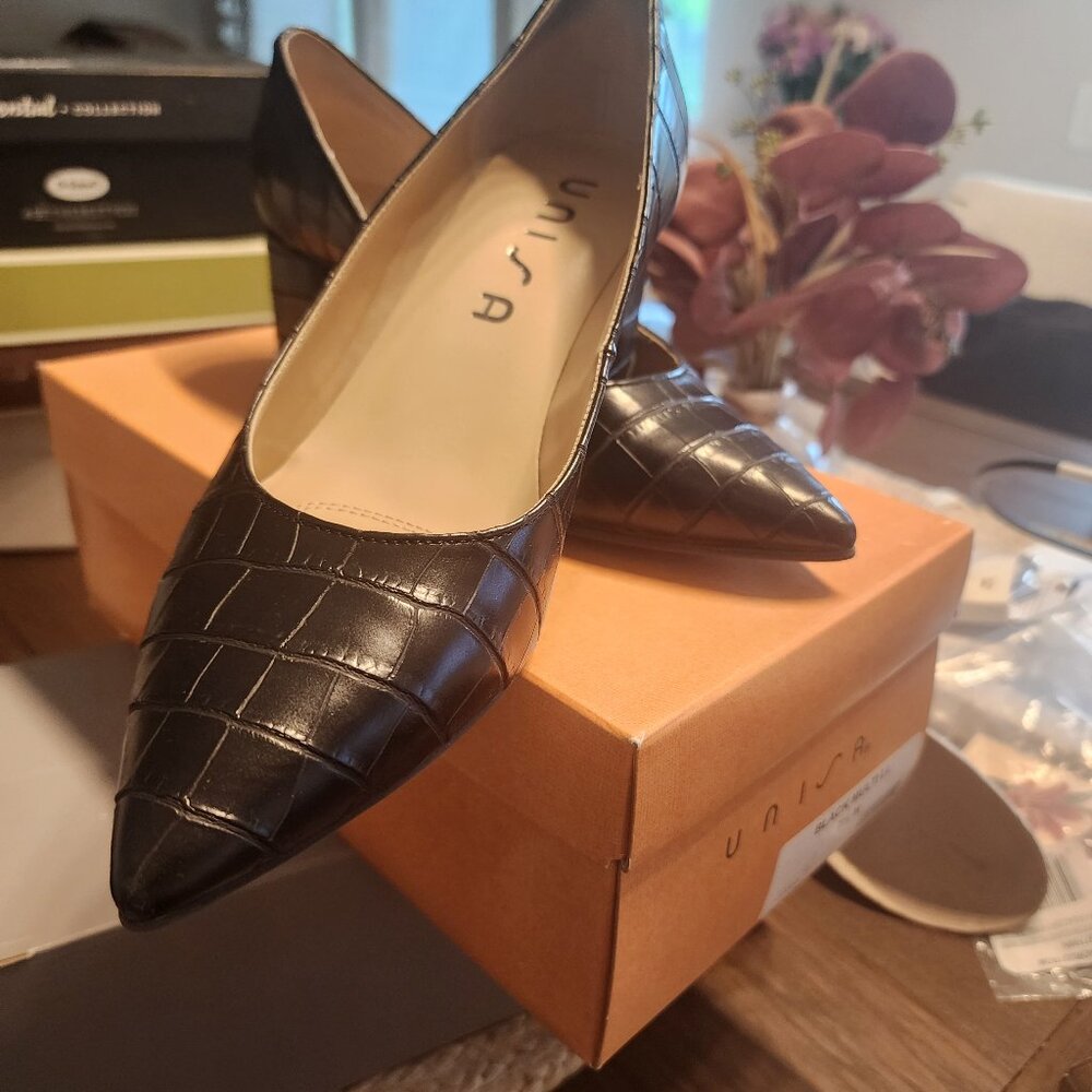 Chunky Heel pump